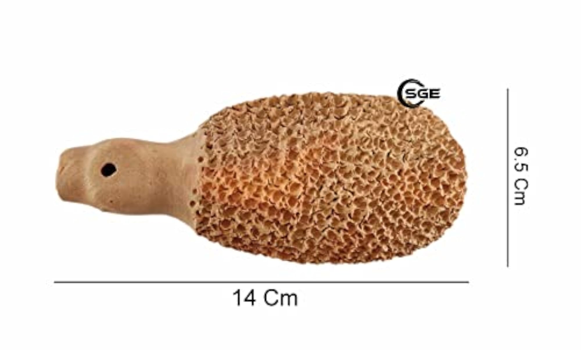 Terracotta Foot Scrubber Set for Exfoliating Dead Skin