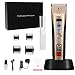 cyrico 5-Speed Dog Clippers Professional Heavy Duty Dog Grooming Clippers Trimmers Clippers for Dogs Cats with Intelligent LCD Reminder (5-Speed)