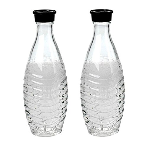 sodastream Glass Carafe - For Penguin or Crystal Machine Only - Pack of 2