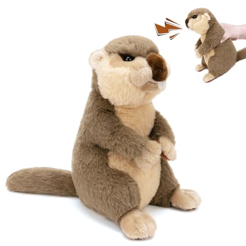 SnugBibble Screaming Groundhog Plush Toy, Groundhog Stuffed Animal, Groundhog Plush
