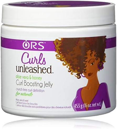 Curls Unleashed Aloe Vera and Honey Texture Boosting Curl Jelly 16 Ounce