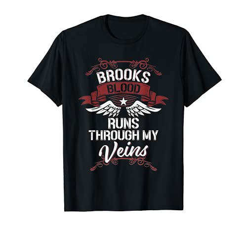 T-Shirt Brooks Family pour réunion de famille et coton confortable