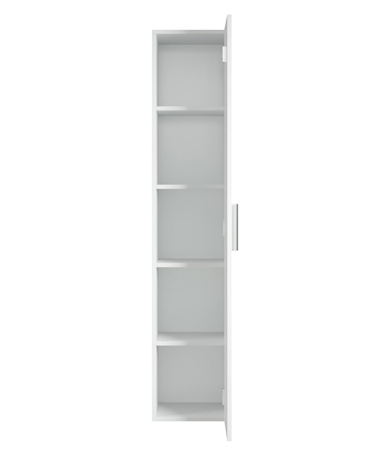 Badplaats Badkamerkast pluto 30 x 30 x 150 cm bruin hangende