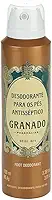 Granado Desodorante Aerossol Para Pés, Tradicional Dourado, 100ml