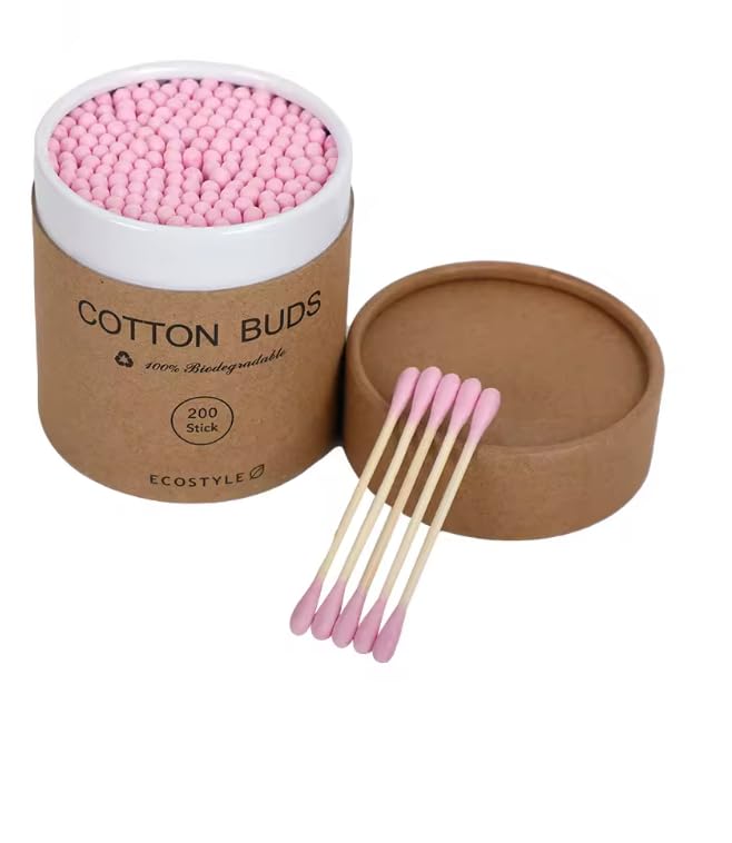 COTTON SWABS bamboo cotton buds (white)