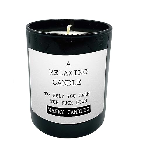 Wanky Candle Novelty Birthday Gift Rude Funny A Relaxing Candle WCBJ08