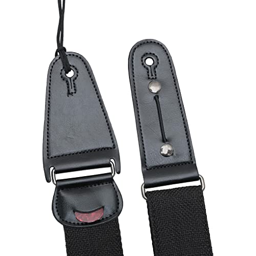 lerwliop Sangle de guitare électrique Accessoires de personnalité Ceinture d’épaule Pièces de rechange pour basse - Les Beatles, Paul McCartney, John Lennon, RIngo Starr, George Harrison lerwliop Sangle de guitare électrique Accessoires de personnalité Ceinture d'épaule Pièces de rechange pour basse – Image 5