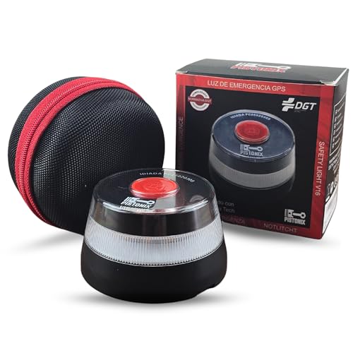 Pistonix Luz Emergencia Coche Homologado Dgt Baliza V16 Homologada Dgt Con Geolocalización V16 Con Geolocalización V16 Incluye Estuche Protector Pistonix Luz Emergencia Coche Homologado Dgt Baliza V16 Homologada Dgt Con Geolocalización V16 Con Geolocalización V16 Incluye Estuche Protector