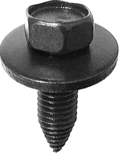 Image of 10 M10-1.5 X 30mm Metric Hex Head Sems Bolts (Pack of 2)
