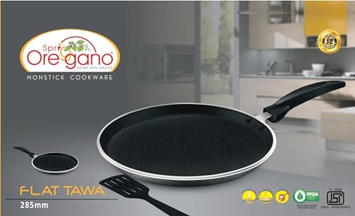Image of Non Stick Flat Dosa Tawa 28.5 CM 5MM Thikness
