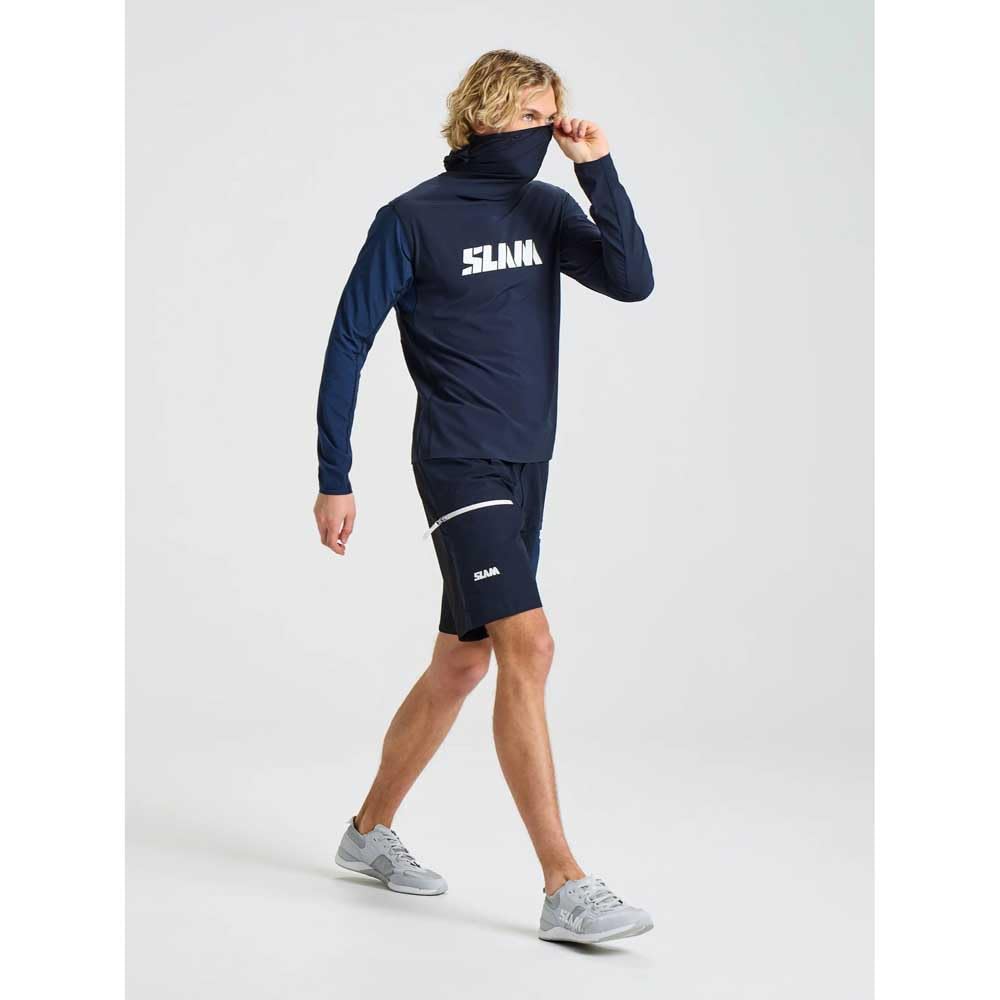 SLAM Rash Guard A Maniche Lunghe con Cappuccio Od Tech XS