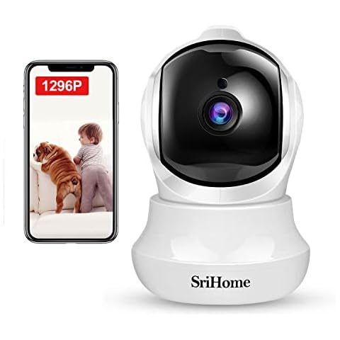Cámara Vigilancia WiFi Interior Srihome 1296P Cover
