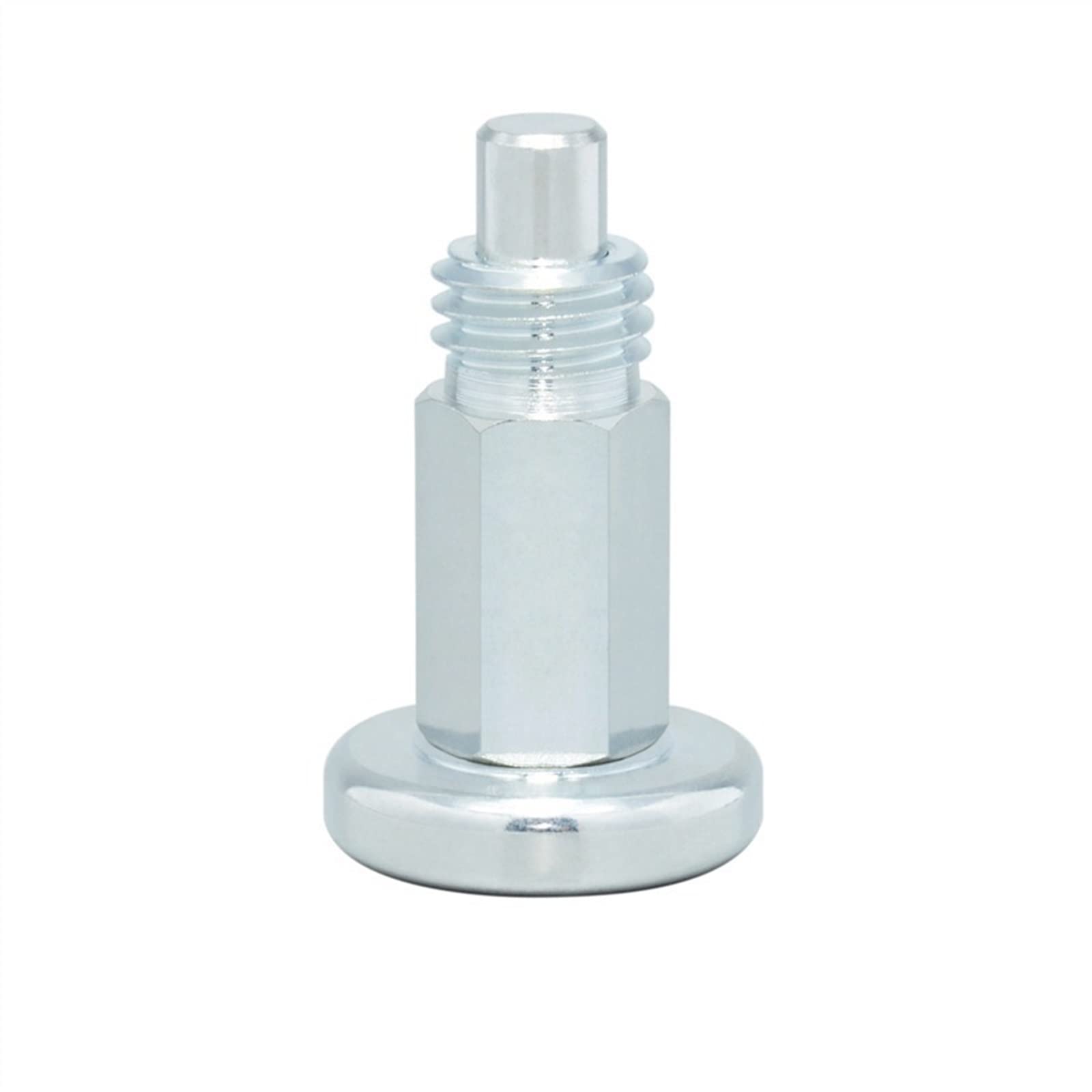 MT101 Index Plunger Spring Plungers Fine Thread M10x1 Coarse Thread M12x1.75 Index Bolts Without Nut Pins Screw 1Pcs (Color : MT101-F, Size : M10-1-6)