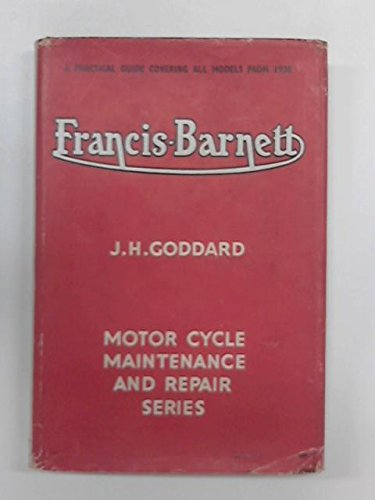 Francis-Barnett Motor Cycles A Practical Guide ... B001102SKS Book Cover