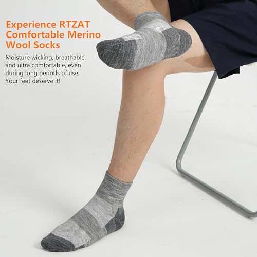 Image of 3 Pairs 90% Merino Wool Ankle Business Casual Thin Wool Socks | Lightweight, Arch Support, Moisture Wicking, Breathable, Business, Work, Everyday Wear, Temperature Regulating