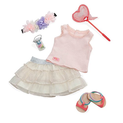 Our Generation Dolls A Moment Doll Deluxe Butterfly Watcher Outfit, 18