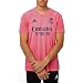 Adidas Real Madrid Temporada 2020/21 Camiseta Segunda Equipación Oficial, Unisex, Rosa, M