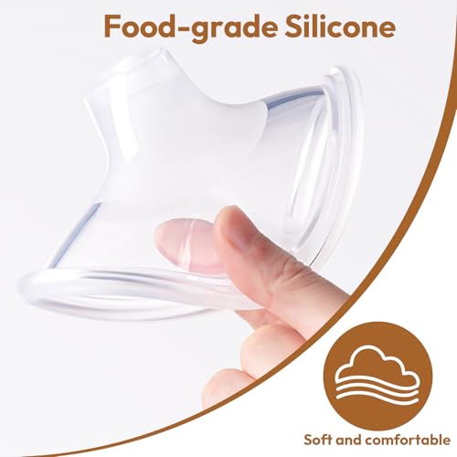 Repuesto de flange de silicona 24mm para extractor de leche NCVI miniatura 4