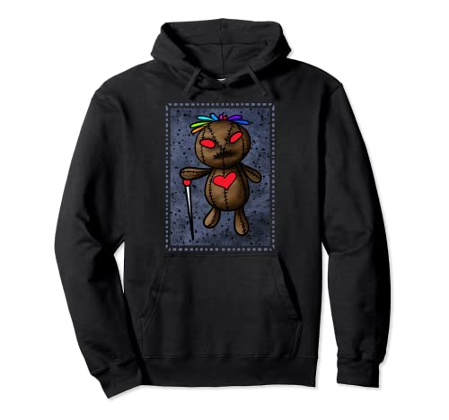 Muñeca Goth Voodoo Sudadera con Capucha