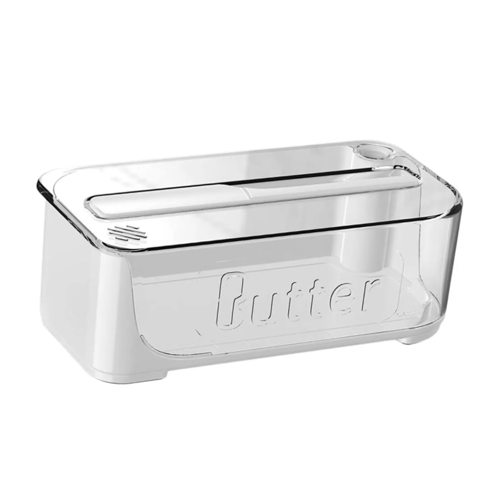 CTRLZS Butter Dish Storage Box with Cutter Food Storage Container with Lid Easy Cutting