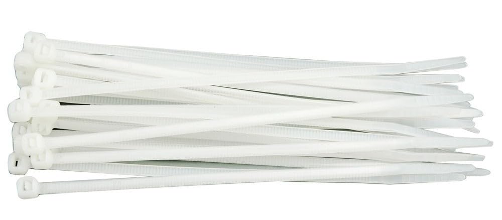 Vorel White 73881 Ties Of Cables 75 X 2.4 Mm 100Pcs/White
