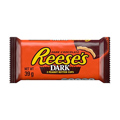 Reeseu0092s Peanut Butter Cups, 2 Dark Chocolate Flavour Cups, 39 g