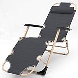 【Ajustable】: gravedad cero, simplemente inclínese hacia atrás y la parte posterior del relajante se reclina a medida que el reposapiés se eleva, puede recostarse o acostarse, las tumbonas se pueden reclinar, reposacabezas ajustable.
