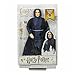 Mattel Harry Potter Collectible Severus Snape Doll (~12-inch) Wearing Black Coat Jacket and Wizard Robes, with Wand, Gift for 6 Year Olds and Up