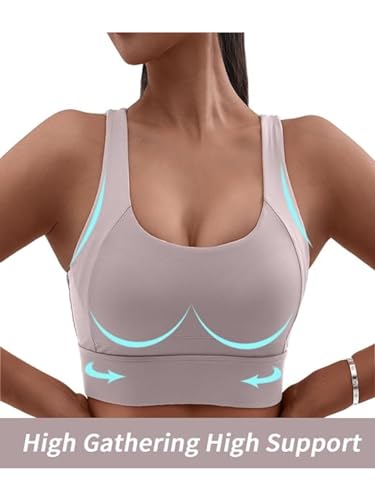 Image of Fabluk Sports Bra European Design - High Impact Support for Running & Cycling