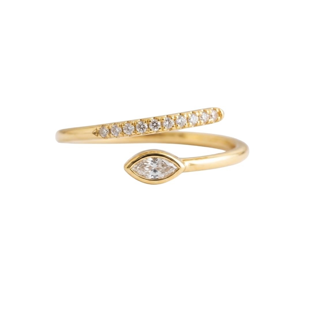 Bague ajustable hypoallergénique argent solution doigts sensibles - 8