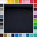 Produktbild MAGAM-Stoffe Marie Jersey Stoff Uni Oeko-Tex Meterware 50cm (32. Schwarz)