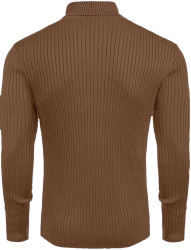 Image of NORTHWIND Men's High Turtle Neck Cotton T-Shirt
