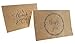 BEST PAPER GREETINGS Rustic Thank You Cards with Envelopes - 36-Pack, 4 x 6 In, Brown Kraft Paper - Thank You Postcards & Envelopes for Weddings & Baby Showers