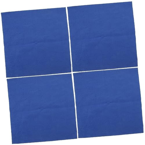 Toddmomy 4pcs Cleaning Cloths for Musical Instruments Soft Reusable Polishing Cloths for Guitar Piano Violin and More Convenient Portable for Cleaning
