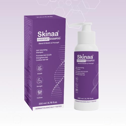 Image of Hard Water Everyday Hair Growth Shampoo | Dermatologically Tested Anti-Hair Fall Shampoo with Procapil | Strengthens Weak Roots and Reduces Breakage (200 ml, Unisex)