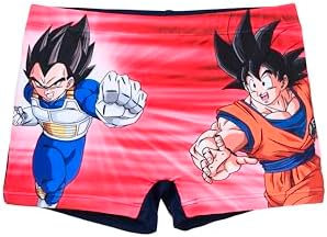 Costume Da Bagno Bambini Dragon Ball - Pantaloncino Per Ragazzi, Tessuto Elasticizzato - Foto 13