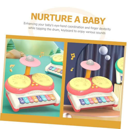 Instrumento musical para regalar a niños: juguete de percusión Abaodam con luces 5