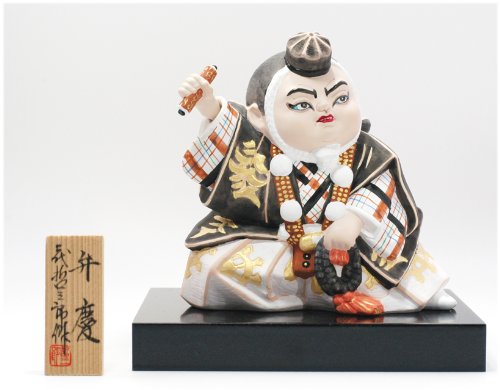 Amazon.co.jp: わらべ歌舞伎人形 弁慶 【歌舞伎 博多人形 西頭哲