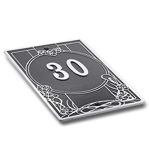 Hottest Sale House Number Address Plaque Art Nouveau Style. Cast Metal Personalised Yard Or Mailbox Sign In Black With Oodles Of Number And Letter Options. Handmade In England By The Metal Foundry Just For You Super Brands House Number Address Plaque Art Nouveau Style. Cast Metal Personalised Yard Or Mailbox Sign In Black With Oodles Of Number And Letter Options. Handmade In England By The Metal Foundry Just For You