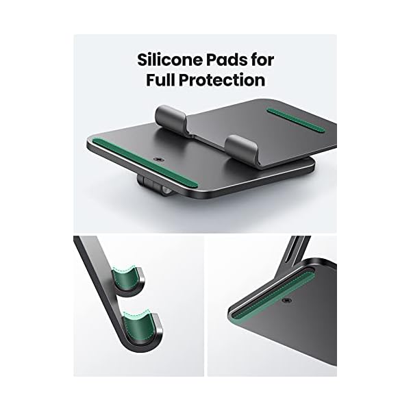 UGREEN Tablet Ständer Aluminium Verstellbar Tablet Halterung Tisch Tablet Halter kompatibel mit iPad Pro Air Mini 11 12… – Bild 7
