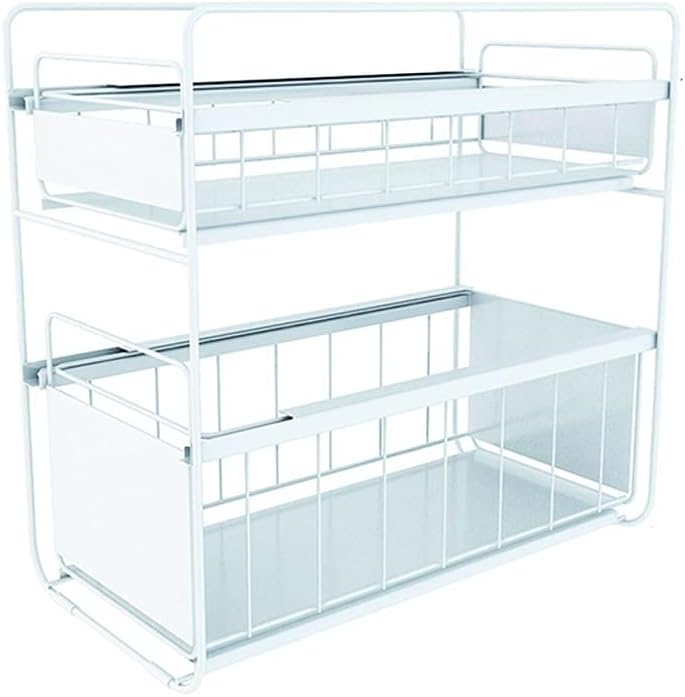 Dish Rack Drain Dish Rack Cupboard Countertop Kitchen Shelves Dish Storage Rack Tableware Storage Box Drying Dish Dishes Drying Rack(A)