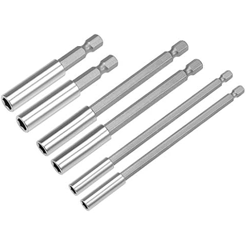 sourcing map Magnetic Bit Holder Extension Set Cover