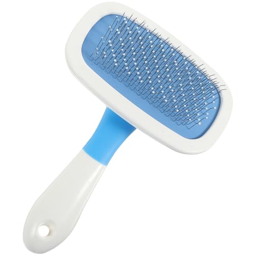 Toddmomy Comfortable Pet Comb Massage Needle for Cats Dogs Portable Hair Removal Grooming Tool Random