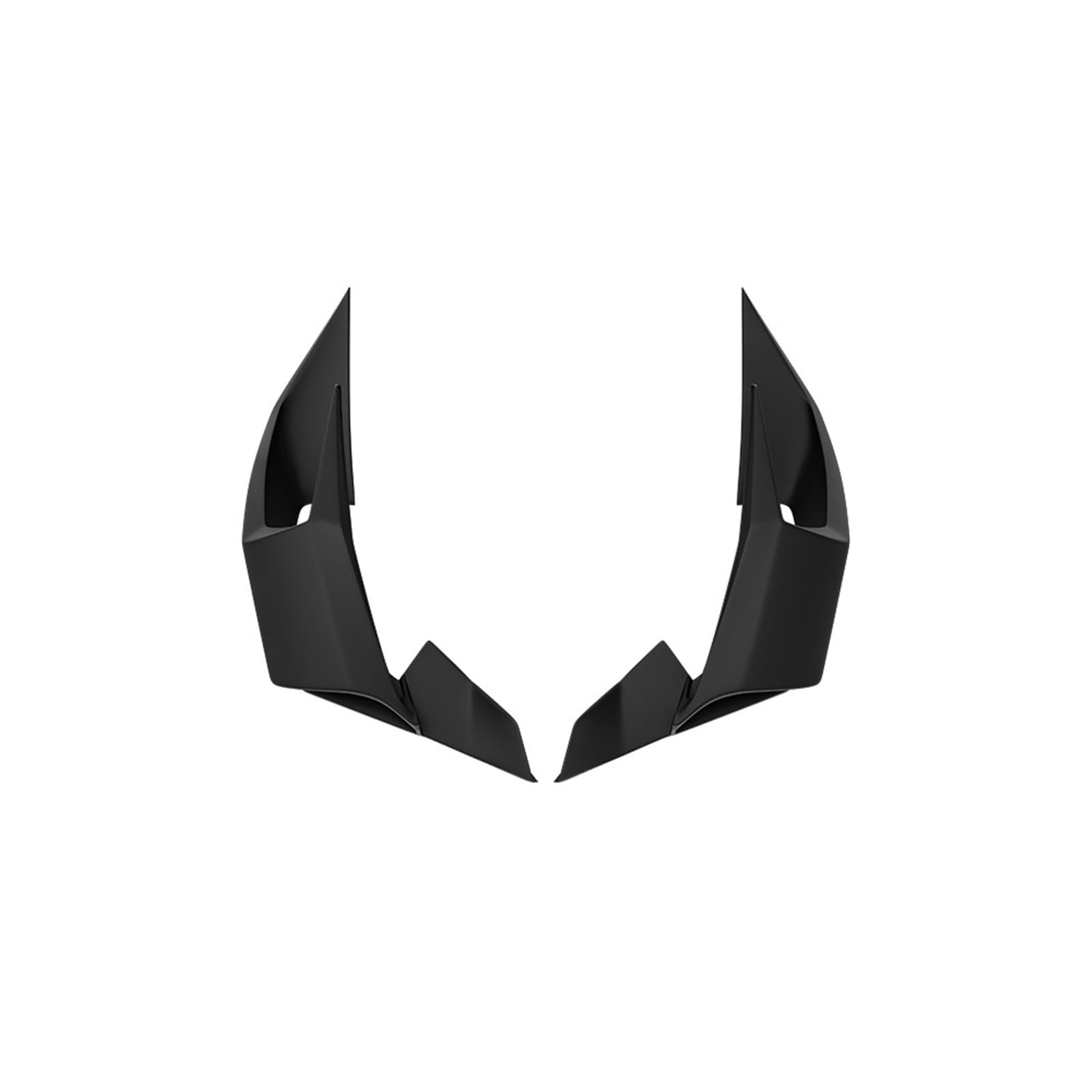 Wingletów Motocyklowych Pasuje do Kawasaki ZX-6R ZX6R ZX-636 ZX636 2023-2025 skrzydło lotki boczne Winglet Fairing przód motocykla aerodynamiczny naprawiono Spoiler Skrzydełka Motocyklowe Winglets