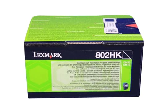 Toner Lexmark CX 510 dhe noir pour sécuriser les grands volumes de bureau