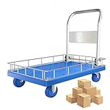 Utilisations multiples : Transformable en plateau en quelques minutes, il permet de transporter des objets volumineux comme du bois. L'installation surbaissée empêche la chute et la casse d'objets tels que des vases à fruits.