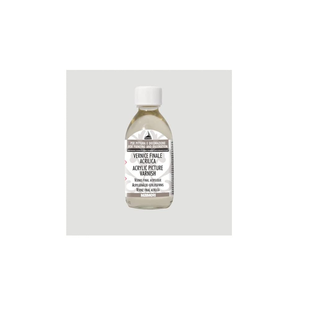 Vernis acrylique Maimeri 667 protecteur avec filtre UV flacon de 250 ml