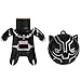 Lip Smacker Marvel Lip Balm Keychain, Clear & Glossy, Fun & Giftable, Cruelty Free - Black Panther