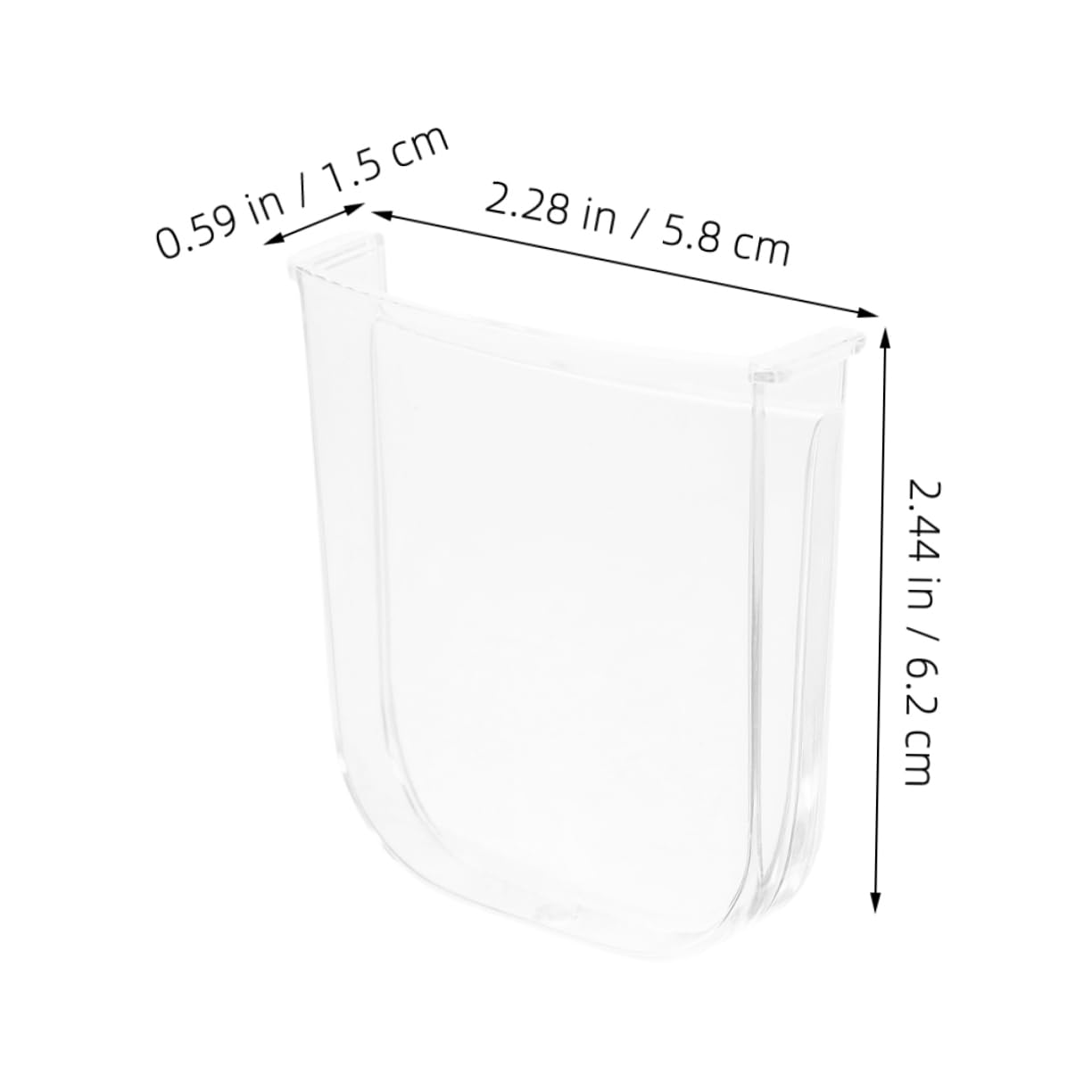 KICHOUSE 5Pcs Plastic Water Collector Cups for Electric Pressure Cookers Easy to Install and Clean Condensation Collectors for Efficient Water Storage and Maintenance