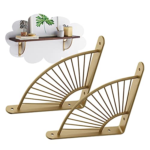Équerre d'angle robuste anti-affaissement | Support étagère métal 15cm